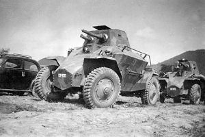 39M Csaba könnyű páncélos.